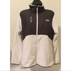 Women’s Fila Sport Fleece White/Dark Grey
